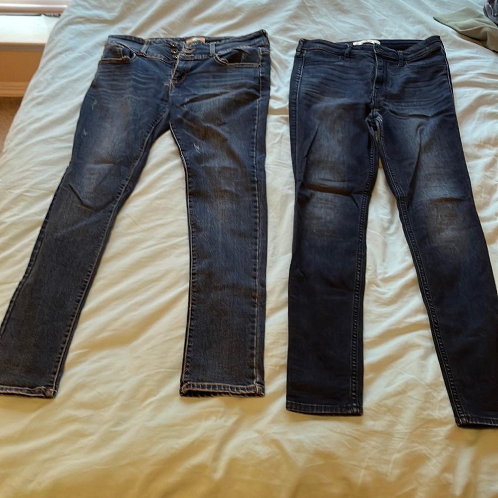 Two Women Blue jeans